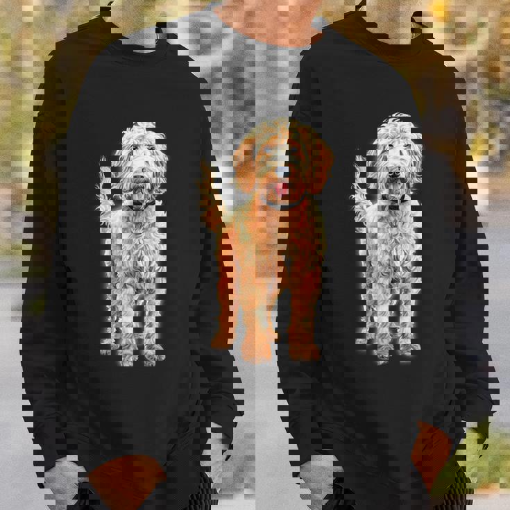 ゴールデンドゥードル犬 スウェットシャツ 彼への贈り物