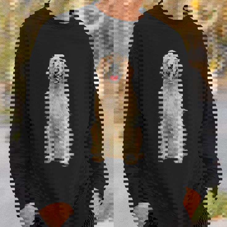 ゴールデンレトリバー ドッグ、ラブゴールデンレトリバー スウェットシャツ 彼への贈り物