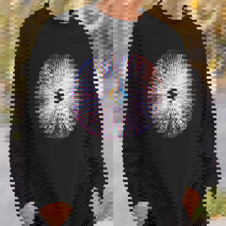 サイケデリック キノコ 胞子 プリント マッシュルーム マジック スウェットシャツ 彼への贈り物