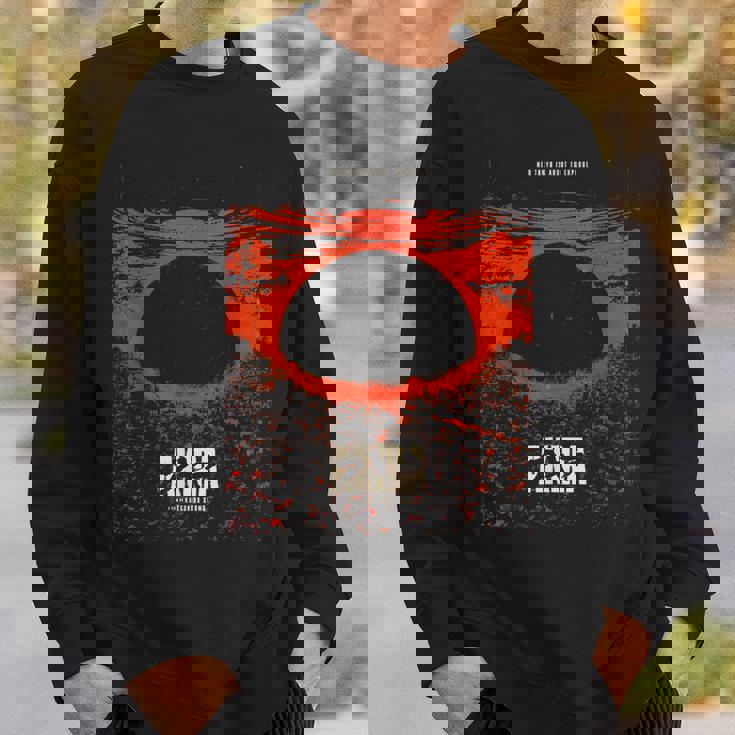 サイバーパンクシティ爆発 スウェットシャツ 彼への贈り物