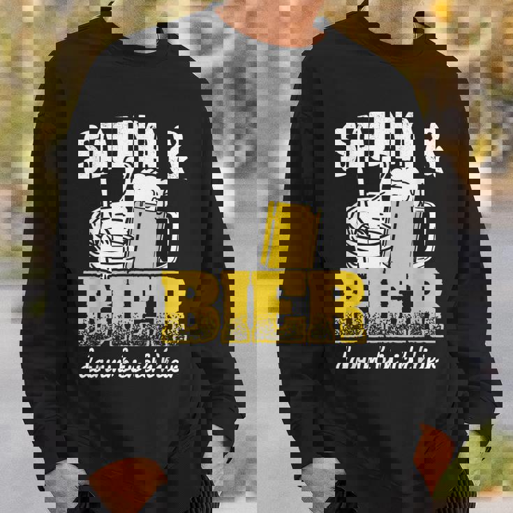 サウナとビールサウナ ウェルネスサウナ スウェットシャツ 彼への贈り物