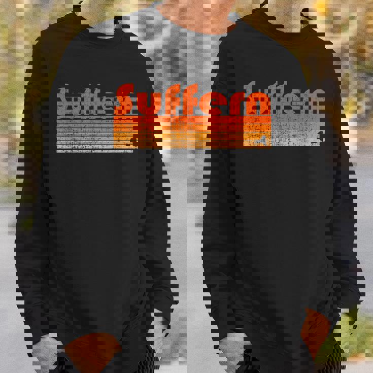 サファーン、ニューヨークレトロ80年代スタイル スウェットシャツ 彼への贈り物