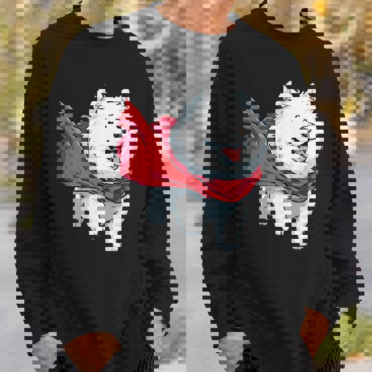 サモエド犬-サモエド スウェットシャツ 彼への贈り物