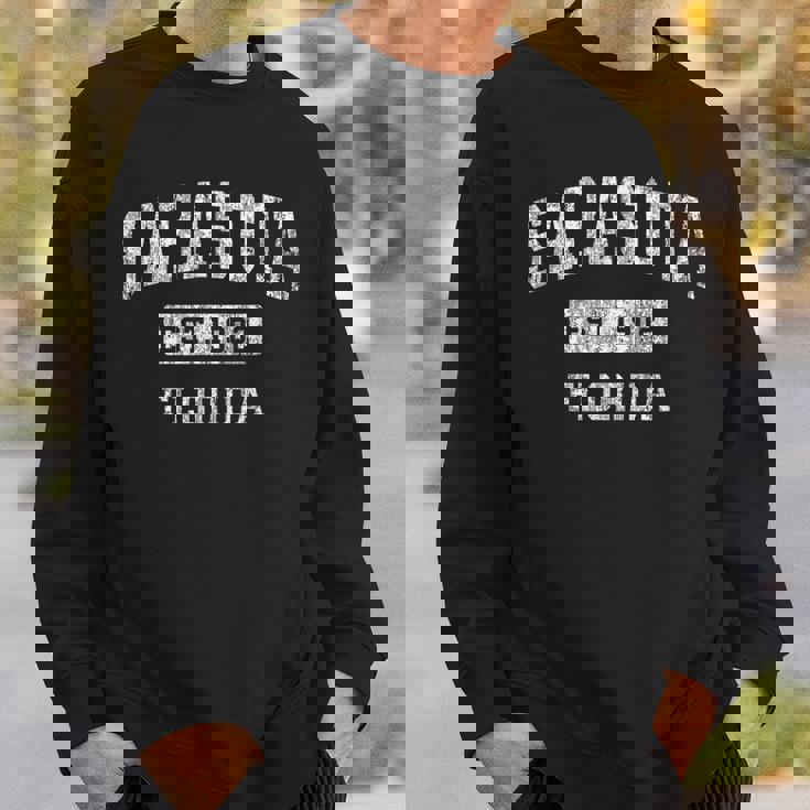 サラソタ フロリダ Fl ヴィンテージ 確立されたスポーツデザイン スウェットシャツ 彼への贈り物