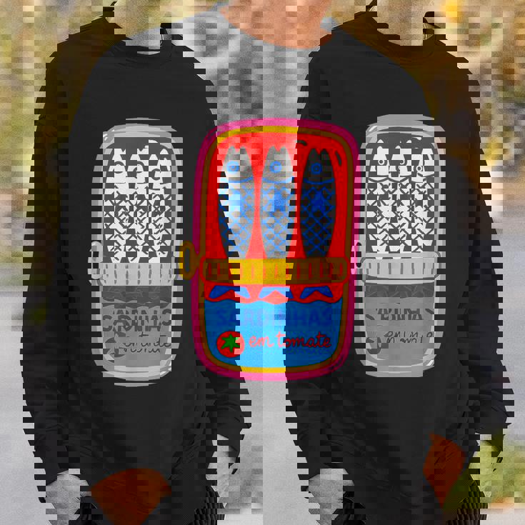 サルディーニャス エム トメイト 遊び心のあるイラスト スウェットシャツ 彼への贈り物