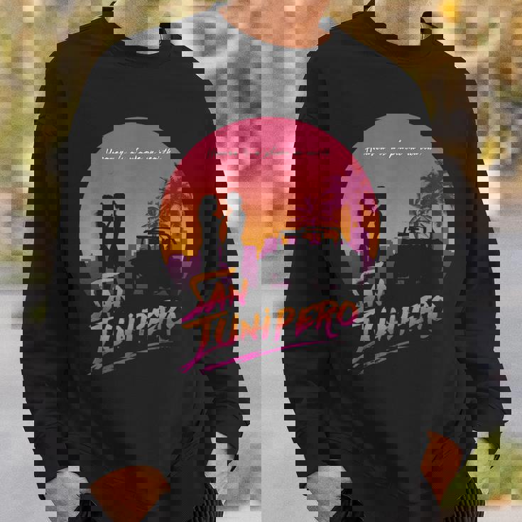 サンジュニペロへようこそ スウェットシャツ 彼への贈り物