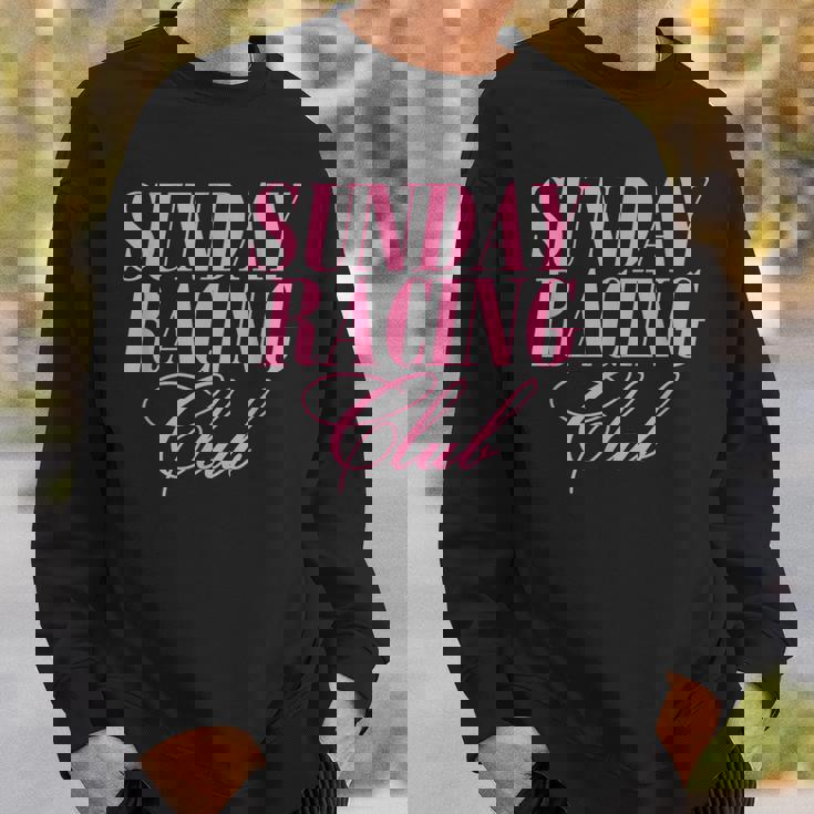 サンデーレーシング クラブレーサー デザイン スウェットシャツ 彼への贈り物