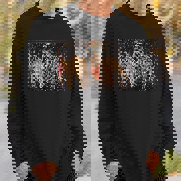 サンドロ・ボッティチェリの春（プリマヴェーラ） スウェットシャツ 彼への贈り物