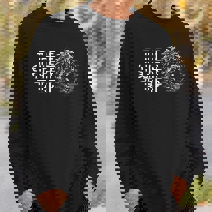 サーフ サーフィン グラフィック ストリート カジュアル メンズ レディース スウェットシャツ 彼への贈り物