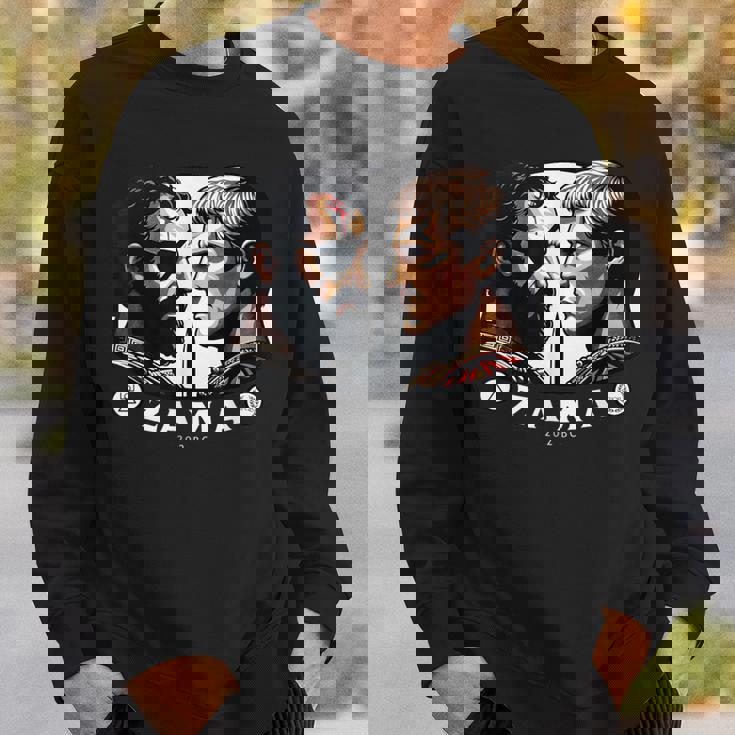 ザマの戦い ハンニバル対スキピオ カルタゴとローマ スウェットシャツ 彼への贈り物