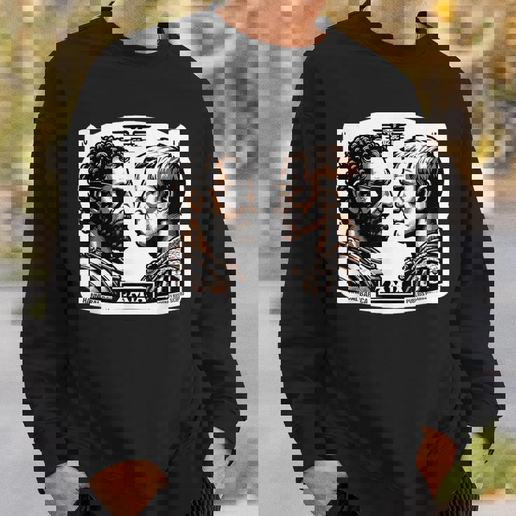 ザマ・ハンニバル対スキピオ ローマとカルタゴのポエニ戦争 スウェットシャツ 彼への贈り物