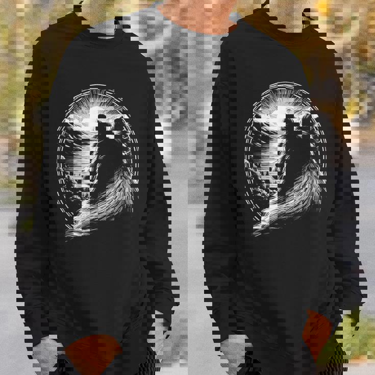 シェットランド・シープドッグ犬シーン シェルティ グラフィック アート デザイン スウェットシャツ 彼への贈り物