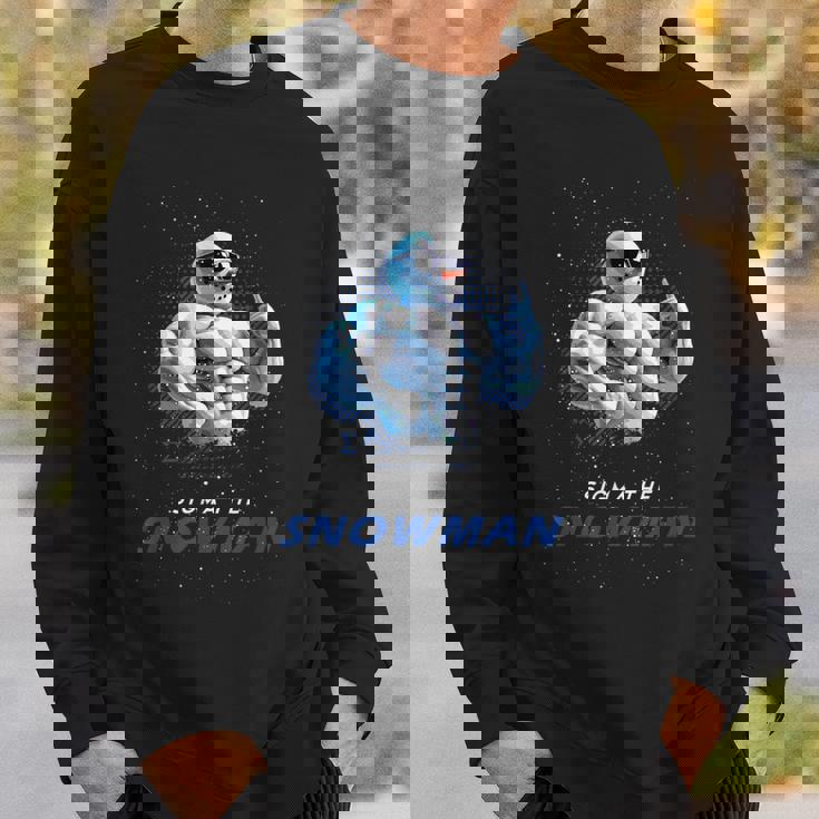 シグマザスノーマンブラッシュリズメリークリスマス Xマスク スウェットシャツ 彼への贈り物