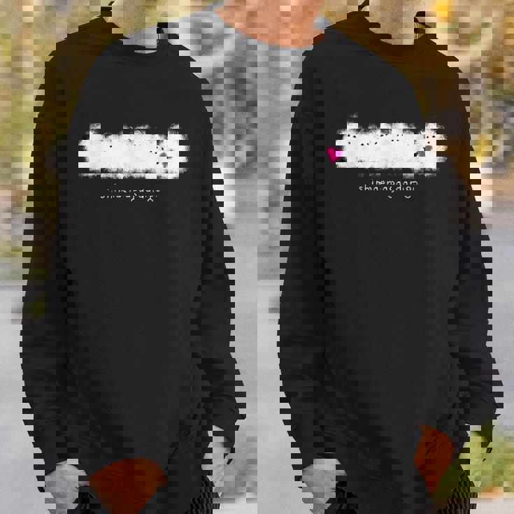 シマエナガ 北海道 雪の妖精 可愛い シマエナガ団子 スウェットシャツ 彼への贈り物