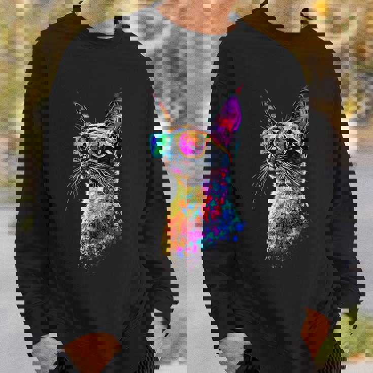 シャム猫 シャム猫 甘いシャム猫 スウェットシャツ 彼への贈り物