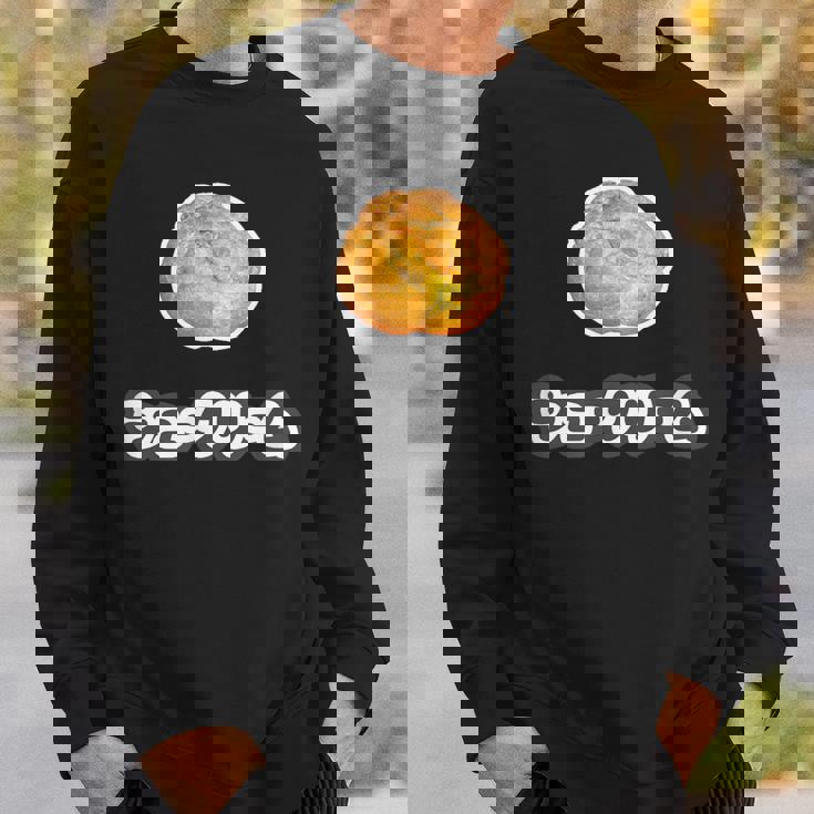 シュークリーム『スイーツ ポップ』お菓子 写真 おやつ 面白い かわいい スウェットシャツ 彼への贈り物