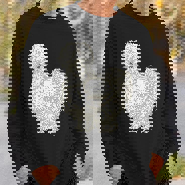 シルク・ヘン スウェットシャツ 彼への贈り物