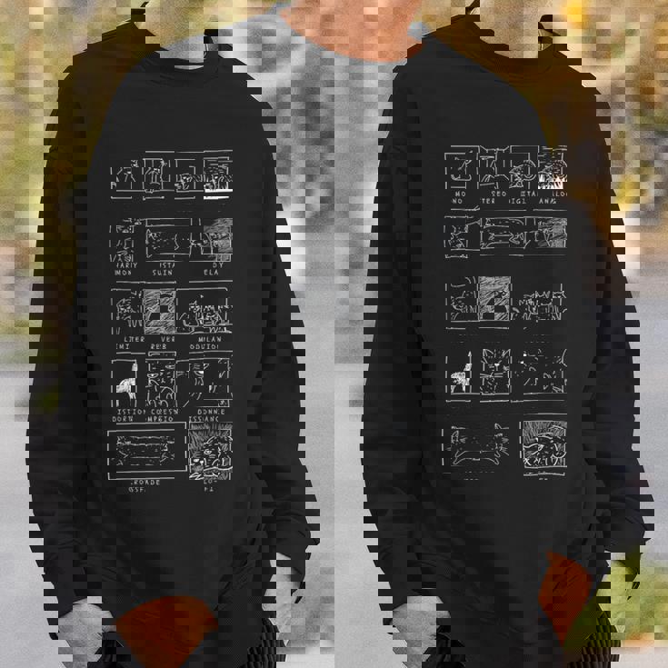 シンセサイザー 猫 アナログ シンセ ミュージシャン モジュラー テクノ Dj スウェットシャツ 彼への贈り物