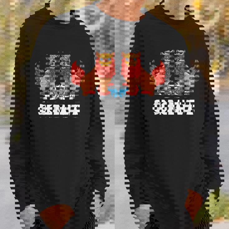 シーサー犬沖縄 スウェットシャツ 彼への贈り物