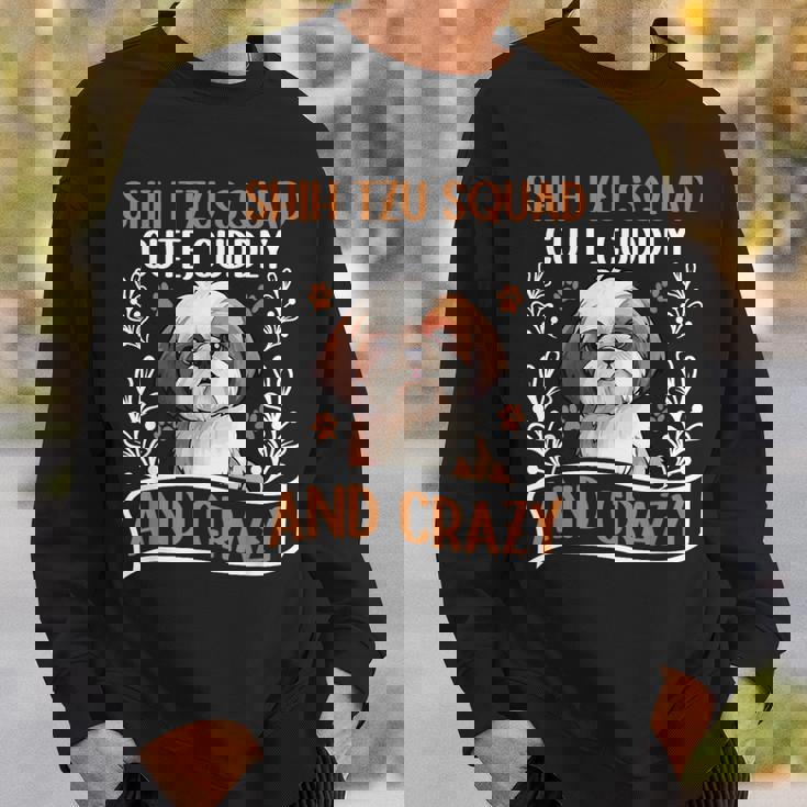 シーズー犬の面白いことわざ スウェットシャツ 彼への贈り物