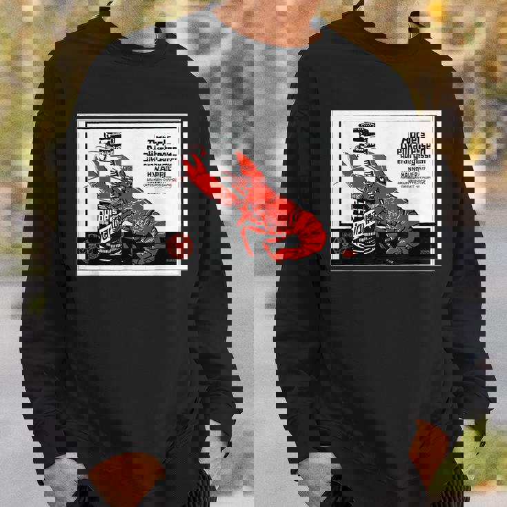 シーフード 1879 ドイツ ロブスター ザリガニ 甲殻類 レトロ スウェットシャツ 彼への贈り物