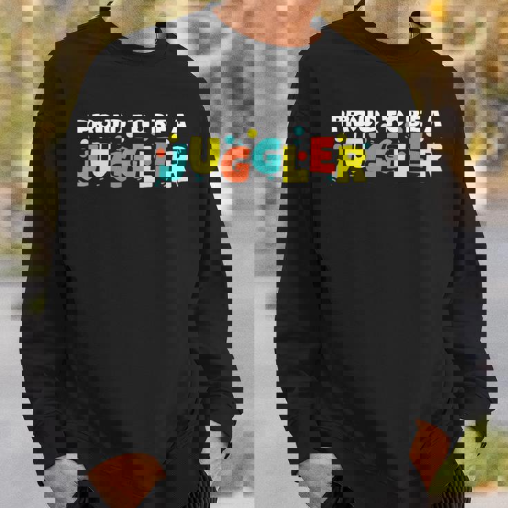 ジャグラーであることを誇りに思う スウェットシャツ 彼への贈り物