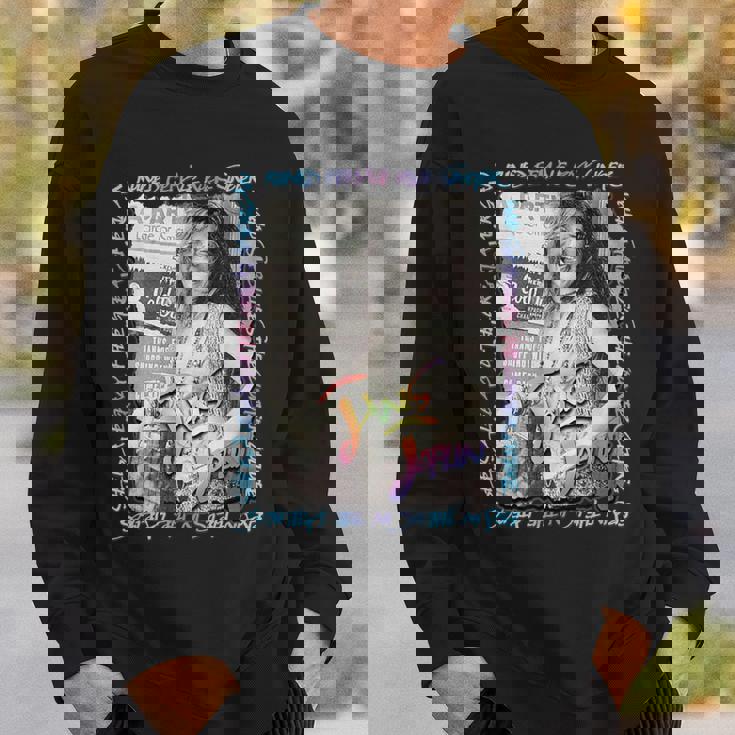 ジャニスジョプリン_001 スウェットシャツ 彼への贈り物