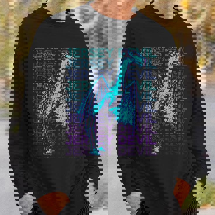 ジャージーデビルクリプティッドクリプトゾロジーレトロ スウェットシャツ 彼への贈り物