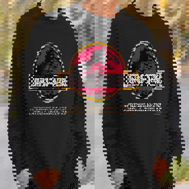 ジュラシック・ワールド Jurassic Parkpixel スウェットシャツ 彼への贈り物