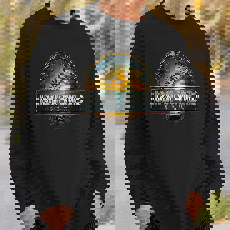 ジュラシック・ワールド リバース ムービーロゴ スウェットシャツ 彼への贈り物