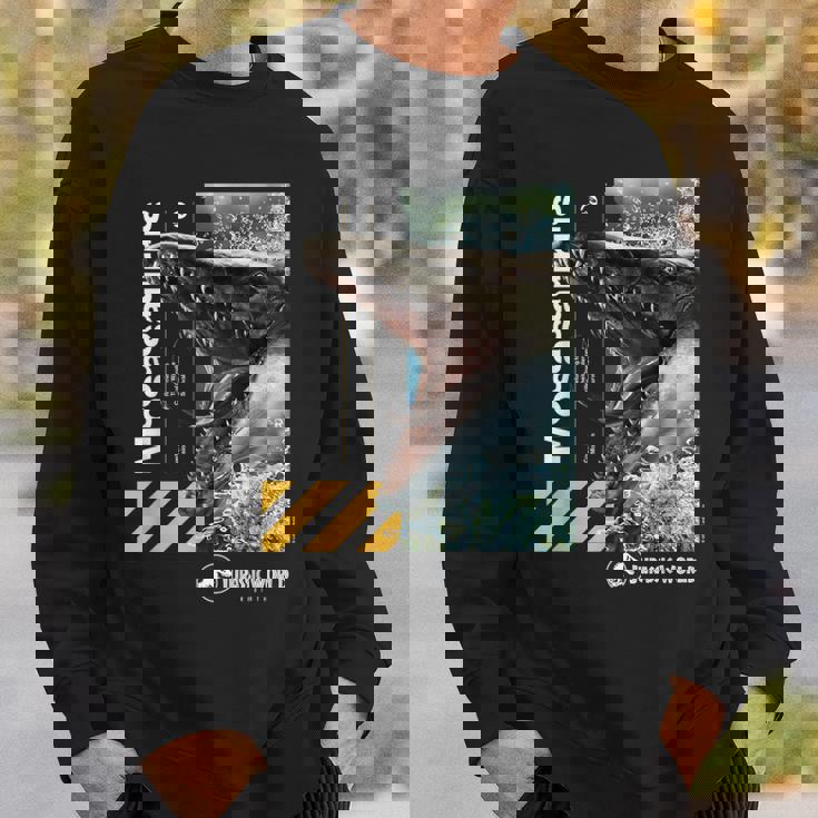 ジュラシック・ワールド再生モササウルス スウェットシャツ 彼への贈り物