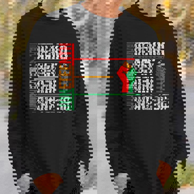 ジューンティーンスは1865年以来すべてのチェーンを断ち切りました スウェットシャツ 彼への贈り物