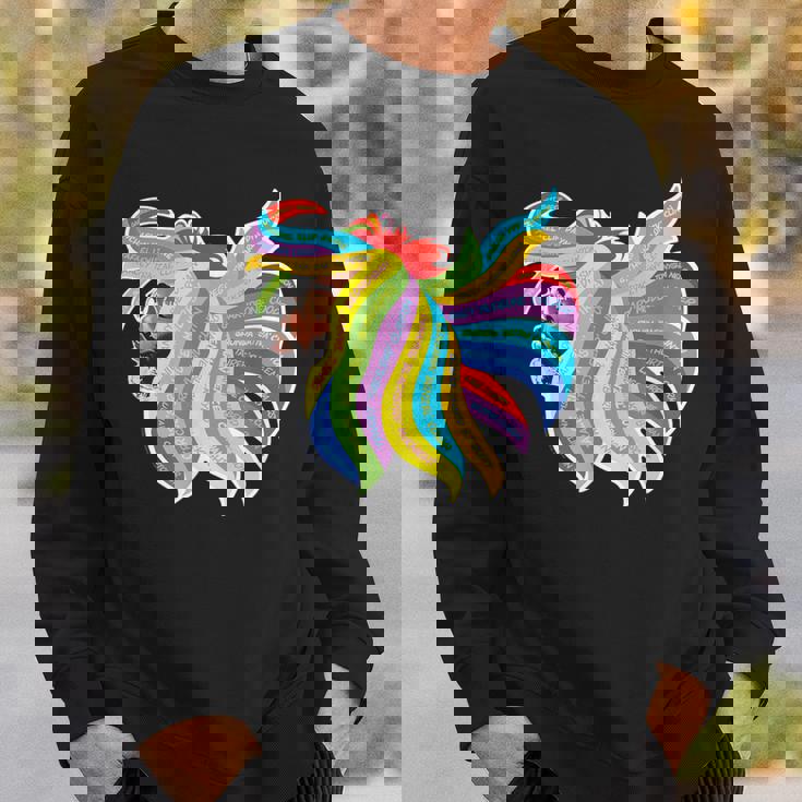 ジョージ・クリントン レインボーヘア スウェットシャツ 彼への贈り物