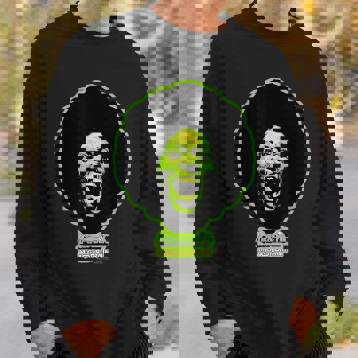 ジョージ・クリントン・ファンカデリック・グリーン・マゴット・ブレイン スウェットシャツ 彼への贈り物