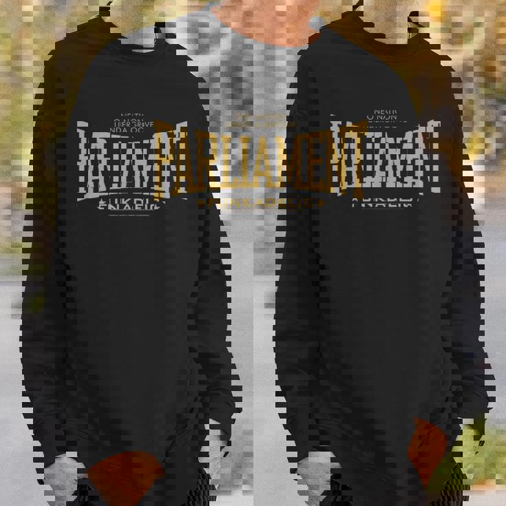 ジョージ・クリントン議会 ファンカデリック エバーラスティング Pfunk ロゴ スウェットシャツ 彼への贈り物