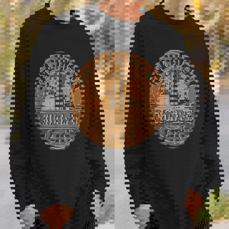 ジョージ・クリントン議会ファンカデリック・チョコレート・シティ スウェットシャツ 彼への贈り物