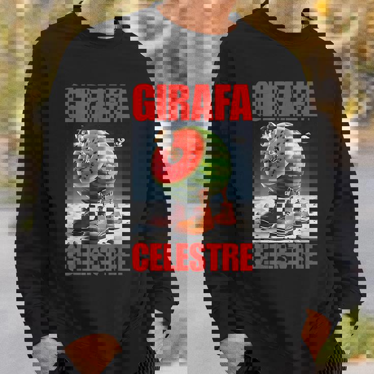 ジラファセレストレ-イタリアンブレインロットミーム スウェットシャツ 彼への贈り物