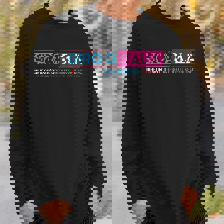 ジロ・ディ・イタリア 世界で最も美しいバイクレース スウェットシャツ 彼への贈り物