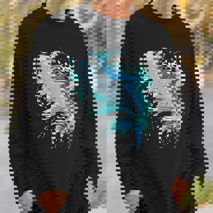 ジンベイザメシャツボーイズジンベイザメギフトガールズスキューバダイビング スウェットシャツ 彼への贈り物