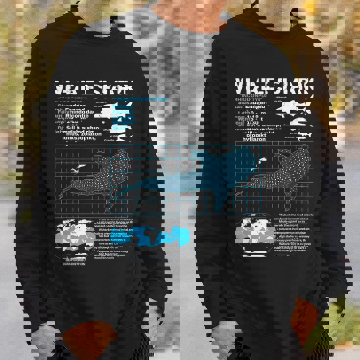 ジンベイザメ情報ページ スウェットシャツ 彼への贈り物