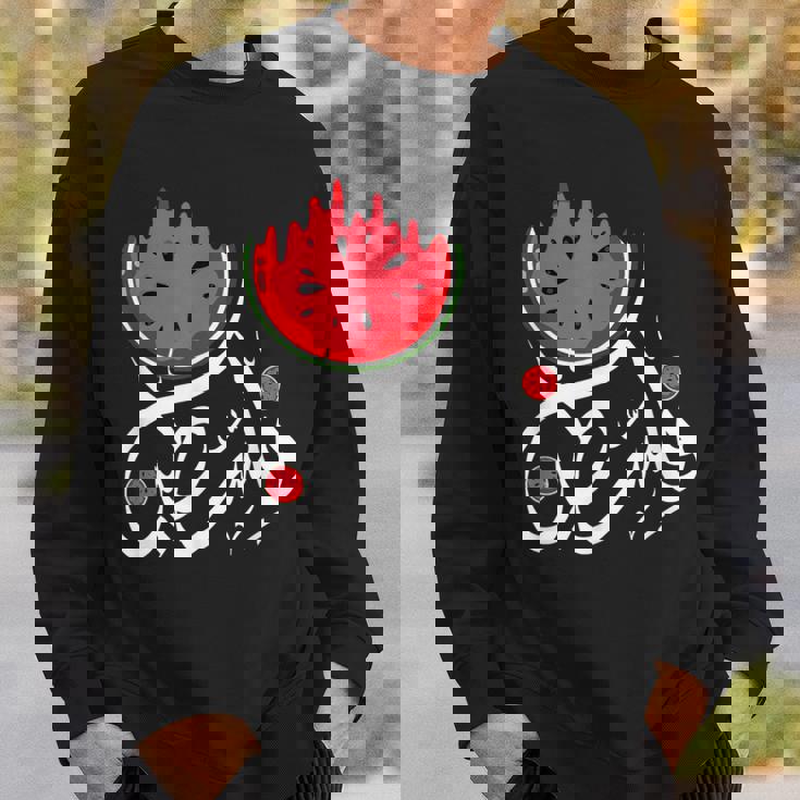 スイカ パレスチナ スイカ パレスチナコレクション スウェットシャツ 彼への贈り物