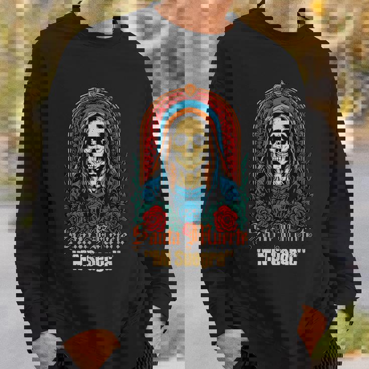 スエグラ義母サンタムエルテ面白い スウェットシャツ 彼への贈り物