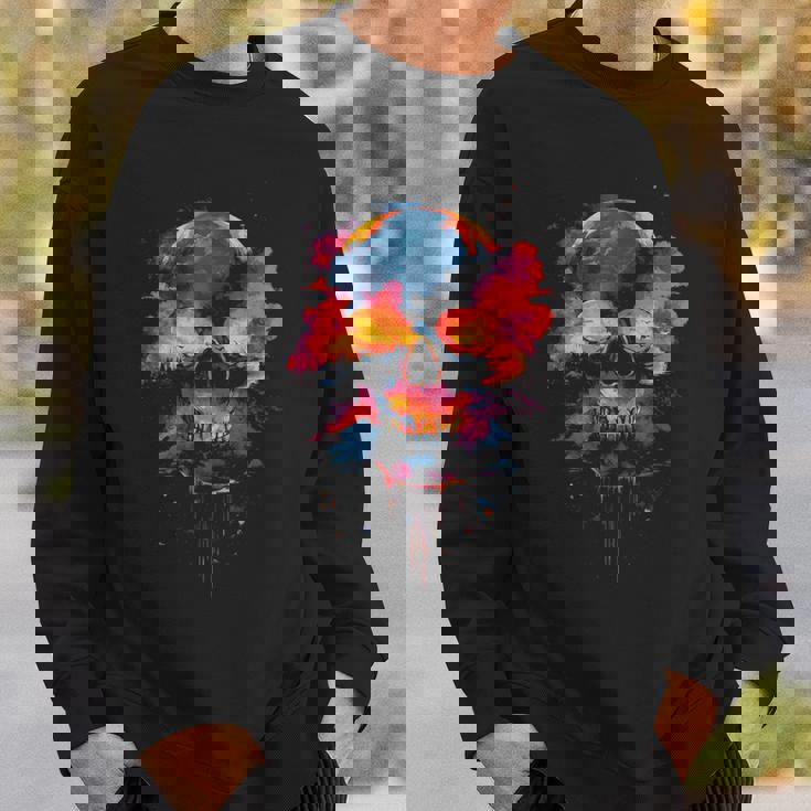 スカル スウェットシャツ 彼への贈り物