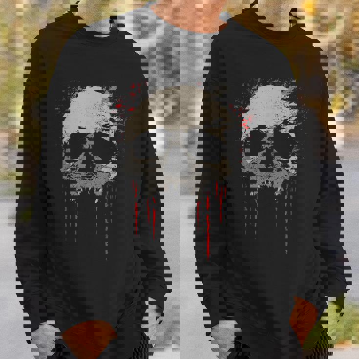 スカルのみのグラフィック。 スウェットシャツ 彼への贈り物