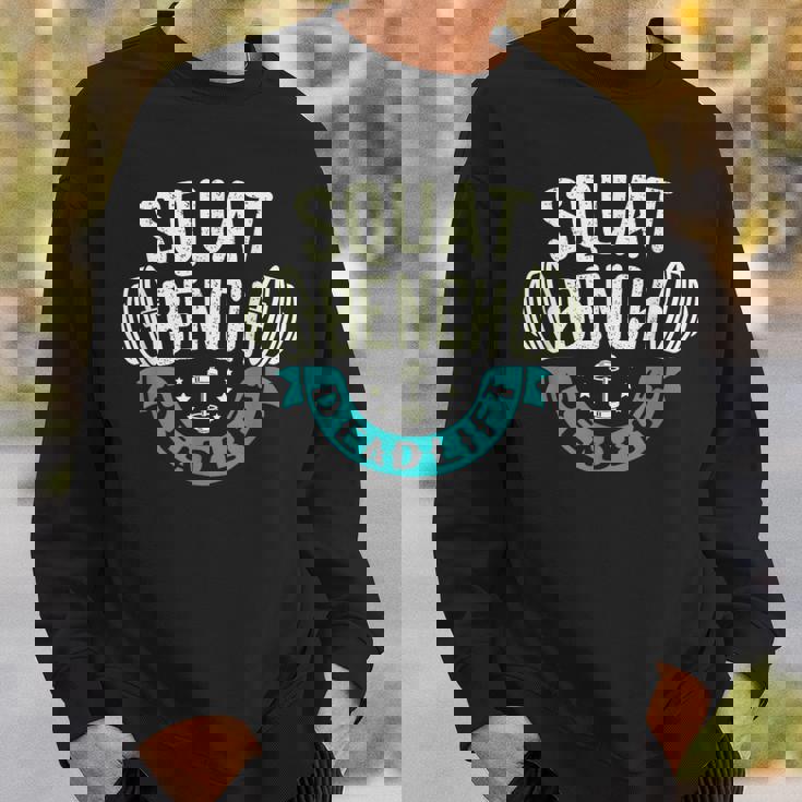 スクワット ベンチプレス デッドリフト パワーリフター スウェットシャツ 彼への贈り物