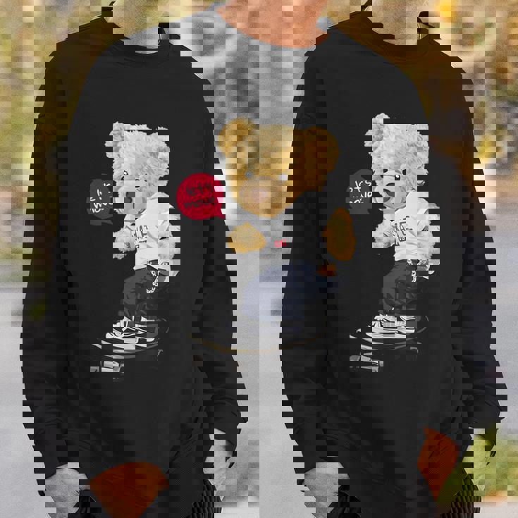 スケートボーダー クマ スウェットシャツ 彼への贈り物