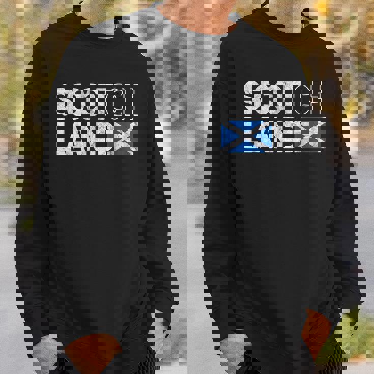 スコットランド国旗 スコッチ ウイスキー おもしろい スコットランド ギフト スウェットシャツ 彼への贈り物