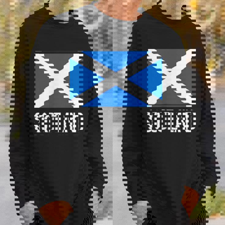 スコットランド国旗シャツ スコットランドサッカーシャツ 誇り高きスコッツマン スウェットシャツ 彼への贈り物