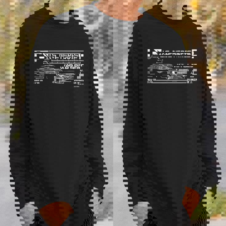 スタートレック Uss エンタープライズ D 公式ライセンス商品。 スウェットシャツ 彼への贈り物