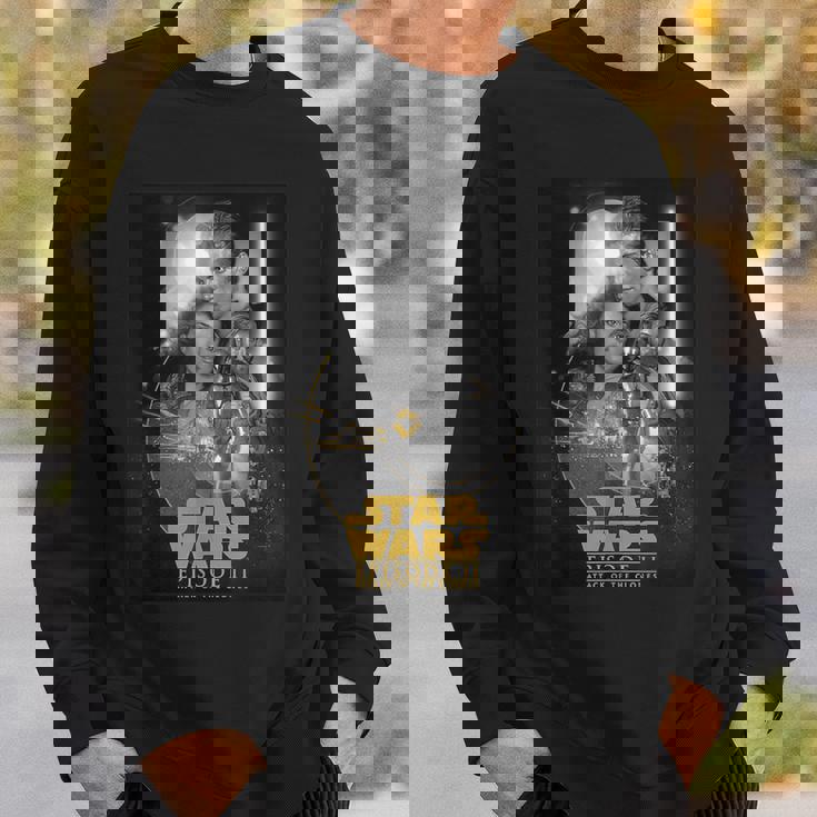 スター・ウォーズ クラシック エピソードii クローンの攻撃ポスター スウェットシャツ 彼への贈り物